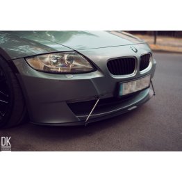 Накладка сплиттер на передний бампер на BMW Z4 E86